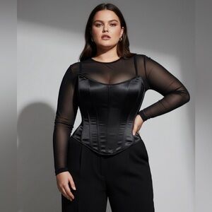 NWT Perfect corset black Grace corset size XXXL